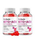 (2 Pack) Pro Burn Keto Plus ACV Gummies Pro Burn ACV Advanced Keto Formula Plus Apple Cider Vinegar Keto Gummies Dietary Supplement B12 Beet Root Juice (120 Gummies) - Whlsome - Detox & Cleanse