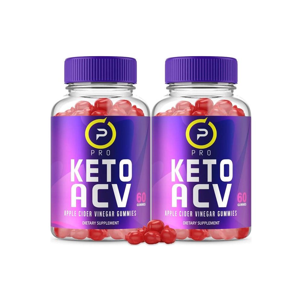 (2 Pack) Pro Keto ACV Gummies - 120 Gummies - Whlsome - Detox &amp; Cleanse