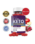 (2 Pack) Real Vita Keto ACV Gummies 1000MG with Pomegranate Juice Beet Root B12 120 Gummys - Whlsome - Detox & Cleanse