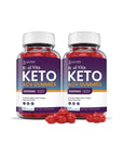 (2 Pack) Real Vita Keto ACV Gummies 1000MG with Pomegranate Juice Beet Root B12 120 Gummys - Whlsome - Detox & Cleanse