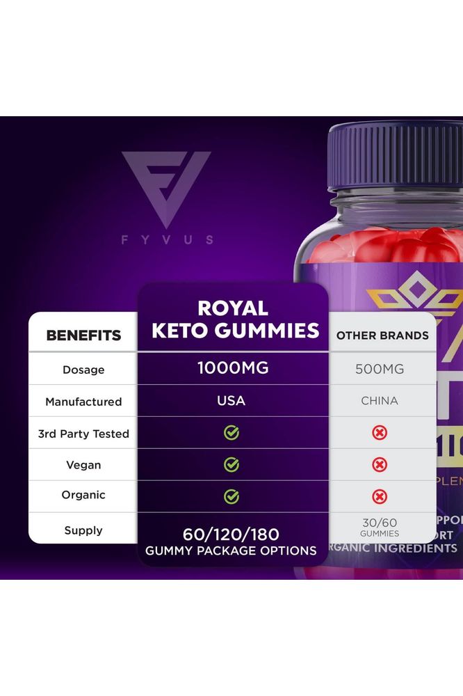 (2 Pack) Royal Keto Gummies Weight Loss ACV - Royal Keto ACV Belly Diet RoyalKeto Keto+ACV AVC Acc Apple Cider Vinegar Supplement Women Men Beetroot Folate (120 Gummies) - Whlsome - Detox & Cleanse