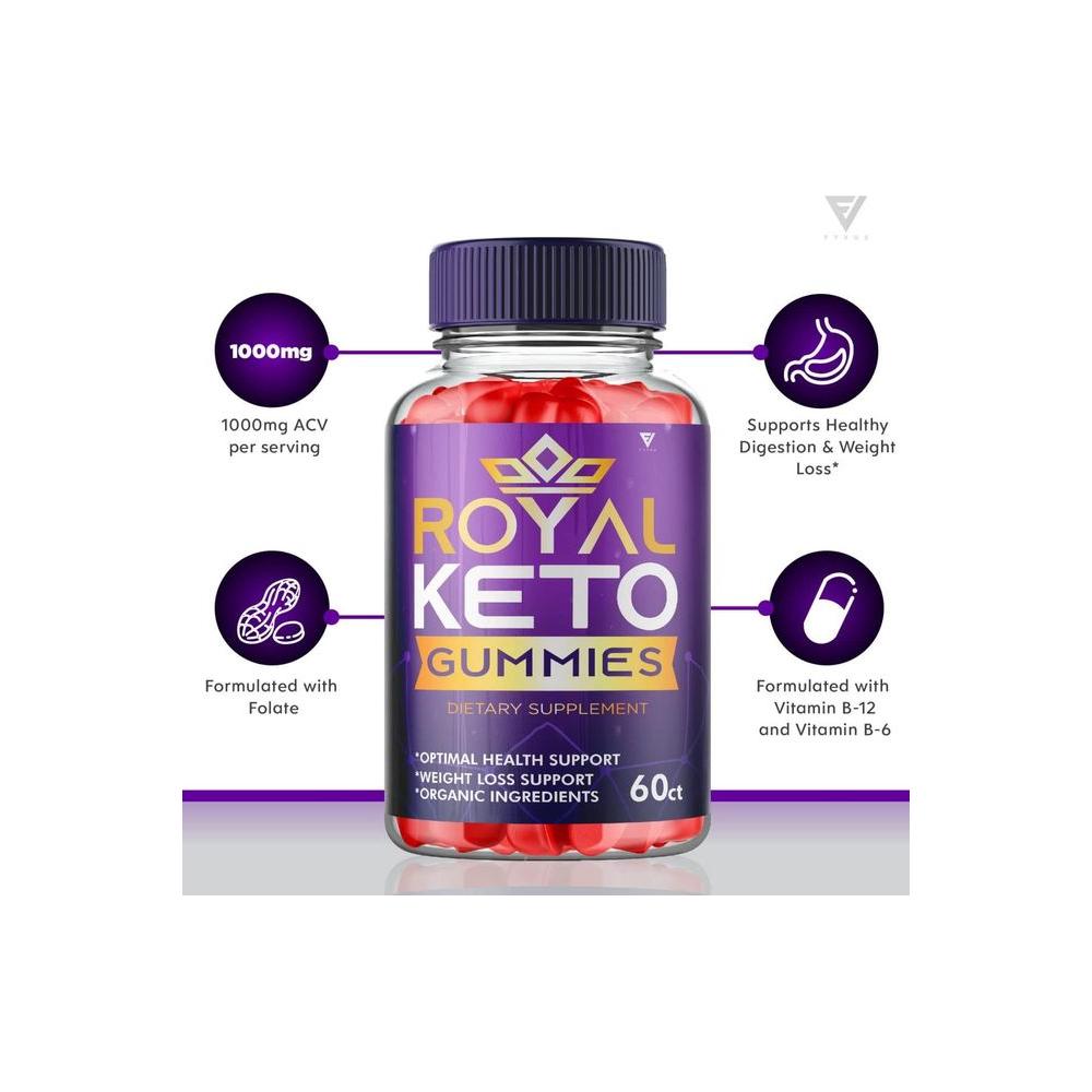 (2 Pack) Royal Keto Gummies Weight Loss ACV - Royal Keto ACV Belly Diet RoyalKeto Keto+ACV AVC Acc Apple Cider Vinegar Supplement Women Men Beetroot Folate (120 Gummies) - Whlsome - Detox &amp; Cleanse