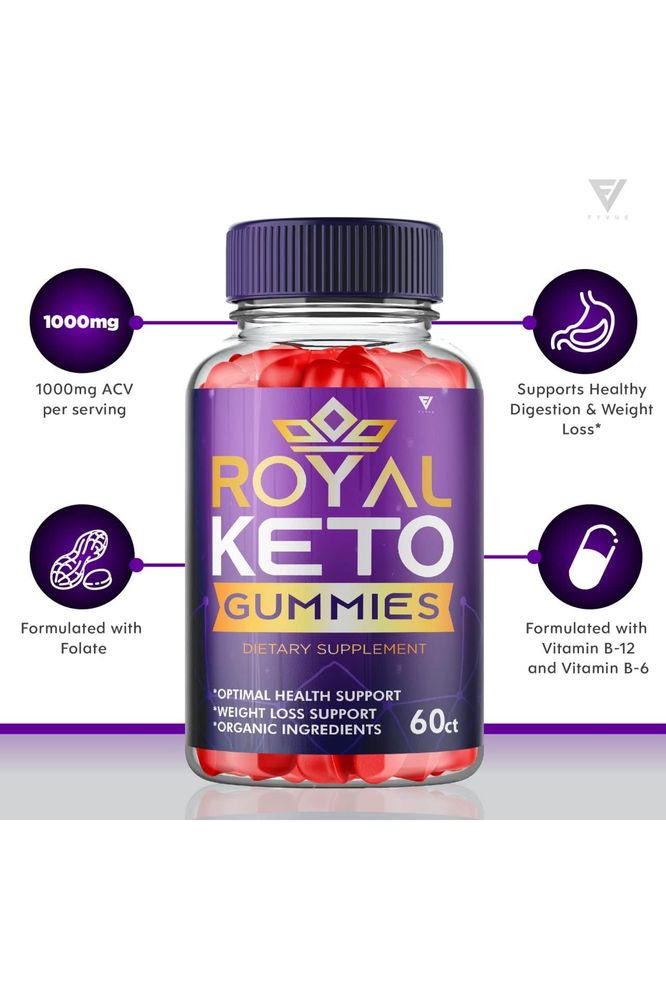 (2 Pack) Royal Keto Gummies Weight Loss ACV - Royal Keto ACV Belly Diet RoyalKeto Keto+ACV AVC Acc Apple Cider Vinegar Supplement Women Men Beetroot Folate (120 Gummies) - Whlsome - Detox & Cleanse