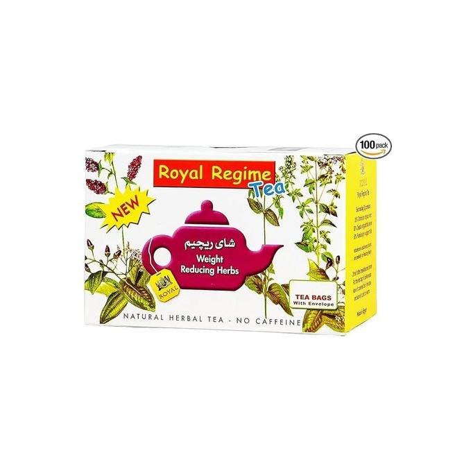 2 Packs of Royal Regime (Weight Loss) Tea 50 Sachetss (100 Sachets) - Whlsome - Tea