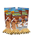 2023 Kellogg's Cereal Straws Cocoa Krispies Edible Breakfast Straw Alternatives for Milk, 90's Childhood Nostalgic Treat for Drinking and Eating, Chocolate Cereals for Kids, Pack of 3, 18 Count - Whlsome - Cereal