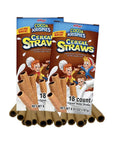 2023 Kellogg's Cereal Straws Cocoa Krispies Edible Breakfast Straw for Milk, 90's Childhood Nostalgic Treat for Drinking and Eating, Chocolate Cereals for Kids, Pack of 2, 36 Count (Cocoa Krispies)… - Whlsome - Cereal