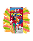 2024 Kelloggs Cereal Straws Froot Loops Edible Breakfast Straw Alternatives for Milk 90s Childhood Nostalgic Treat Cereals for Kids 18 Count - Whlsome - Breakfast Foods