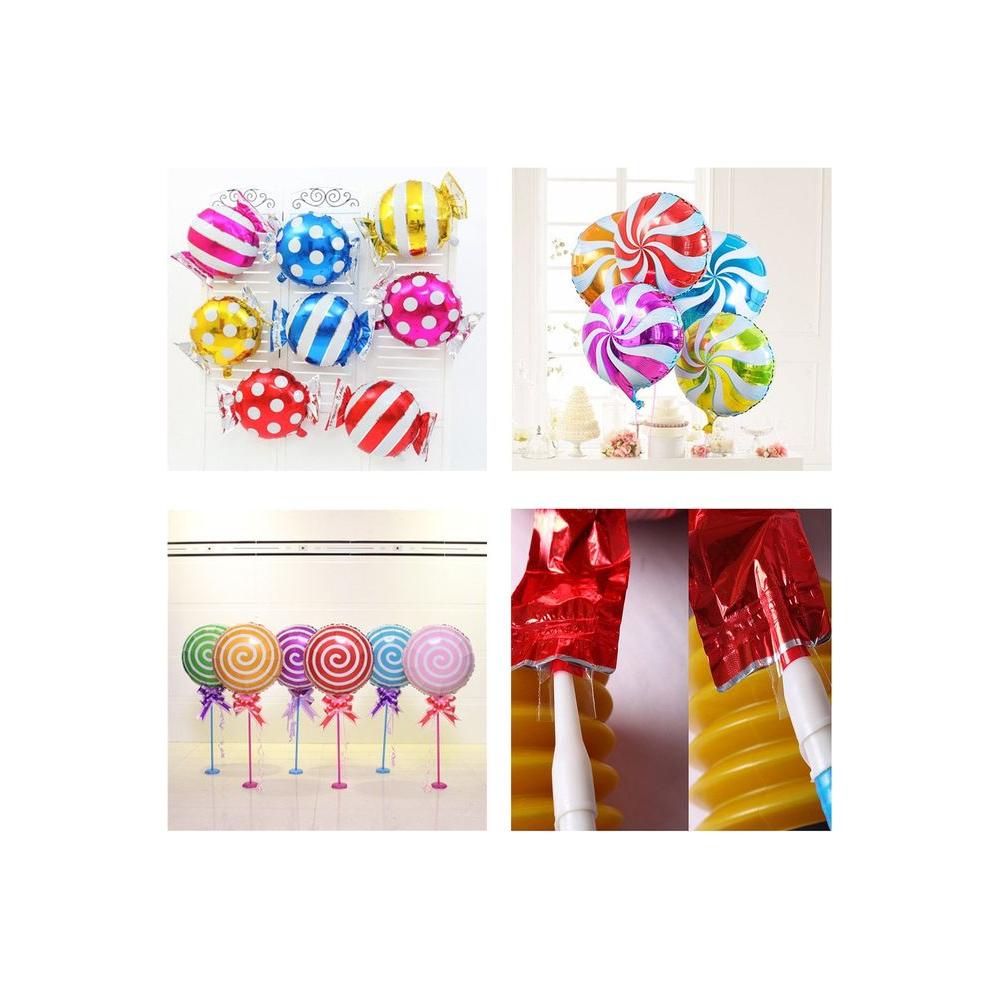 21 pcs 18 Sweet Candy Balloons Round Lollipop Balloon Birthday Wedding Party Balloons - Whlsome - Candies &amp; Chocolates