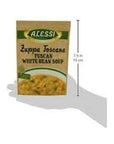 Alessi Athentic Italian Soup Mix 4 Flavor Variety Bundle 1 Tuscan White Bean Soup 1 Sicilian Lentil Soup 1 Sicilian Split Pea Soup and 1 Neapolitan Bean Soup 46 Oz Ea