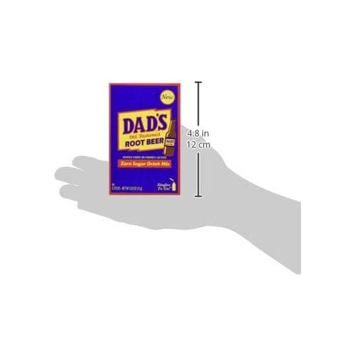 Dads Old Fashioned Root Beer  Singles To Go Sugar Free Powdered Drink Mix  Pack of 33 Boxes with 6 Sticks Per Box  18 Total Packets  Low Calorie