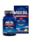 21st Century Alaska Wild Fish Oil Softgels, 90 Count - Whlsome - Sports Nutrition