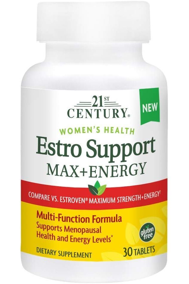 21st Century Estro Support Max + Energy, 30 Count - Whlsome - Vitamins & Supplements