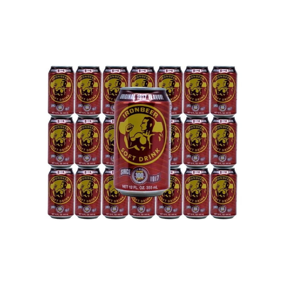 22 Pack Bundle of Ironbeer one of Cubas Favorite Soda Beverages A Soft Drink Package Bundle Thats Great With Any Care Package If You like DrPepper or Cream Soda U Will Love This One 12 - Whlsome - Drinks &amp; Beverages