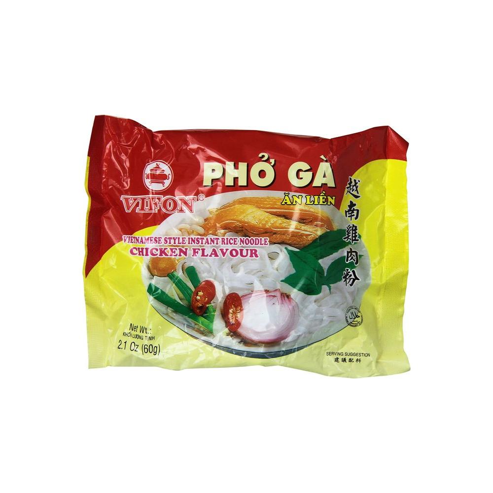 24 BAGS INSTANT RICE NOODLE CHICKEN FLAVOUR or PHO GA - Whlsome - Noodles