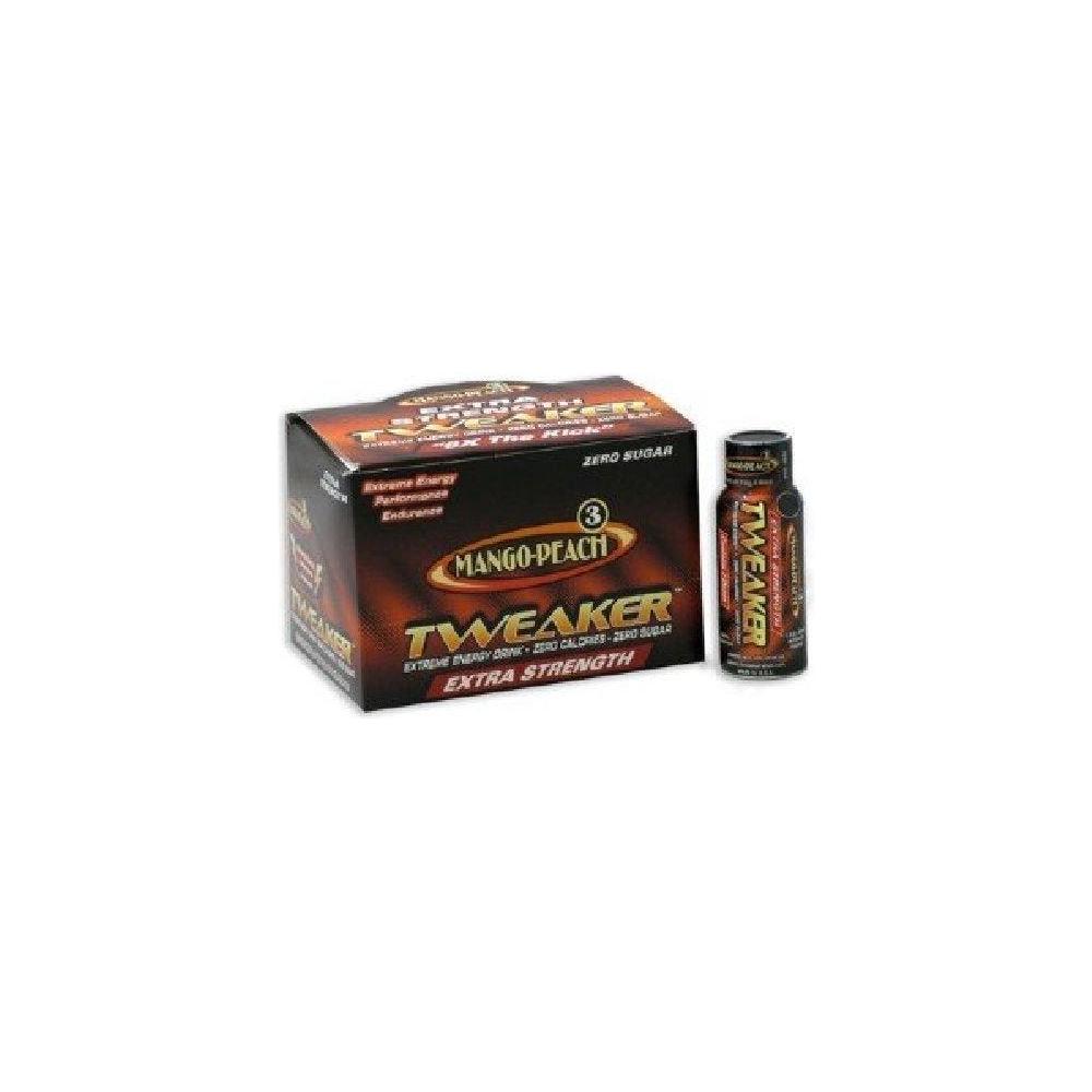 24 Tweaker Extreme Energy Drinks Extra Strenth Mangopeach 242oz - Whlsome - Energy Drinks