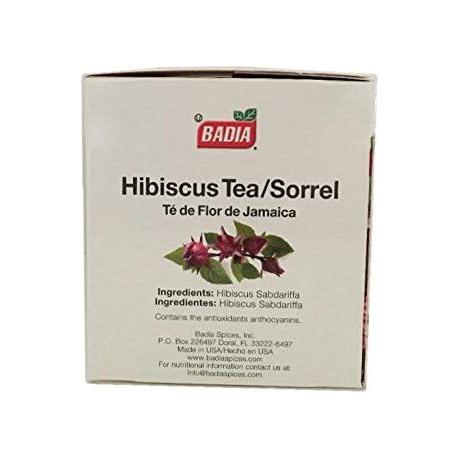 25 Bags pack of 2Hibiscus Tea Sorrel Antioxidant Te de Flor Jamaica Antioxidante - Whlsome - TEA