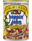 2Margaret Holmes Hoppin Jon With Black Eyed Peas Peppers Onions 2 145 OZ Cans - Whlsome - Canned & Jarred Vegetables