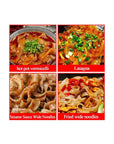 2pcs Hot Pot Wide Noodles Sweet Potato Starch Noodles Glass Wide Noodles For Hot Pot Or Japanese And Korean Dishes Delicious And Strong Careful selection - Whlsome - Noodles