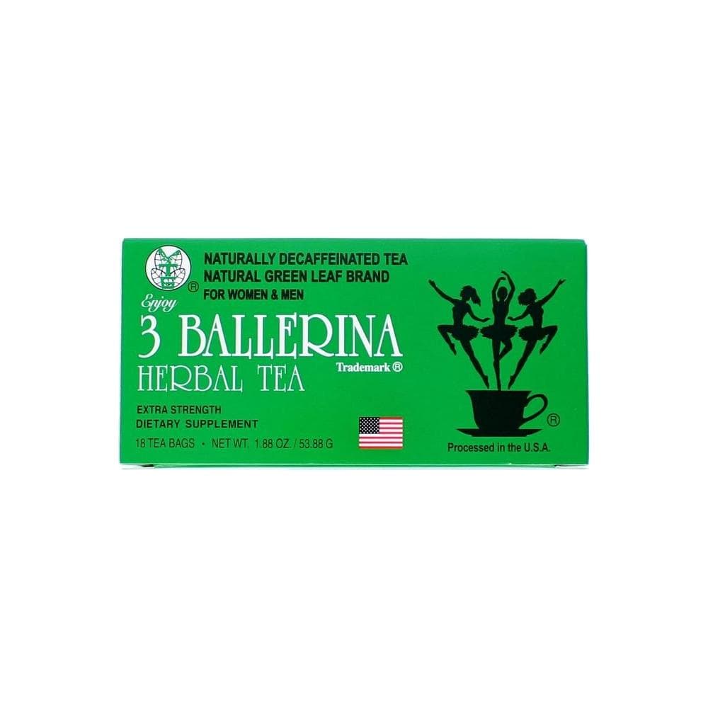 3 Ballerina Tea Drink Extra Strength 18 Count Pack of 2 - Whlsome - Tea