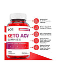 (3 Pack) Ace Keto ACV Gummies - Ace Keto ACV Gummies - Whlsome - Detox & Cleanse