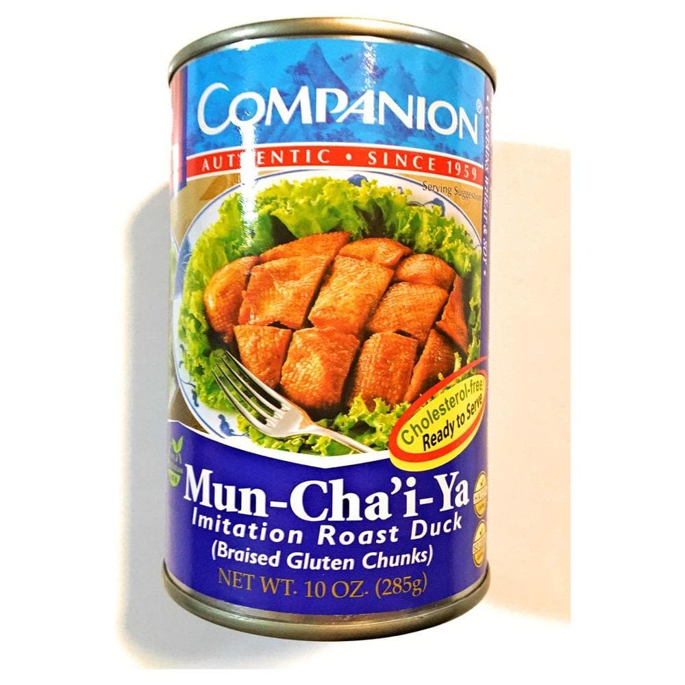 3 PACK Companion MunChaiYa Imitation Roast Duck Braised Gluten Chunks10 Oz EachÜ9( - Whlsome - Grocery (Other)