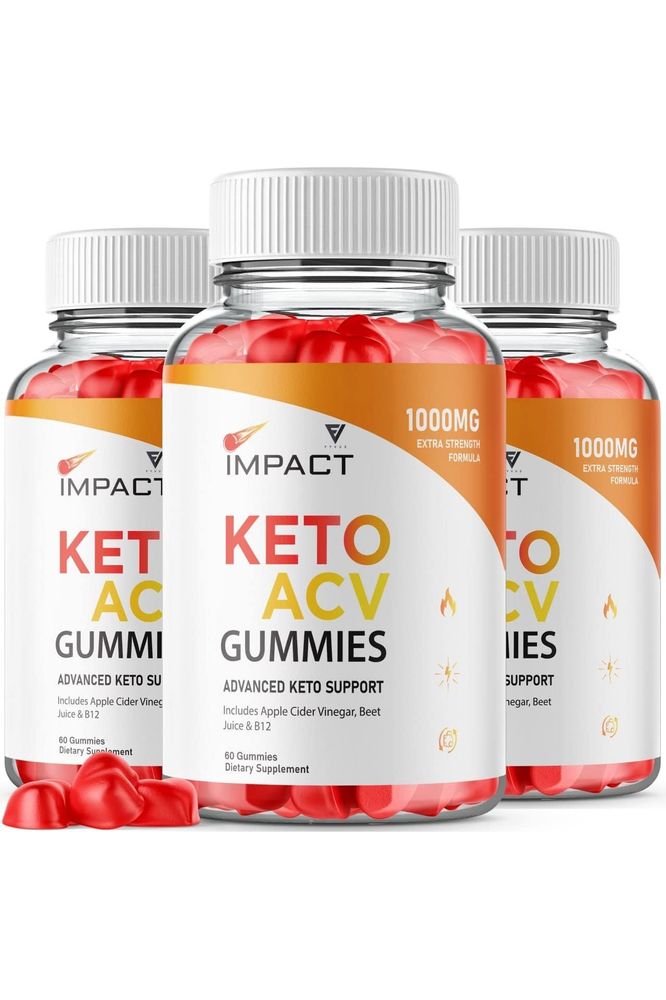 (3 Pack) Impact Oprah Keto Gummies for Weight Loss and Belly Fat Diet Burner - 180 Gummies - Whlsome - Detox & Cleanse