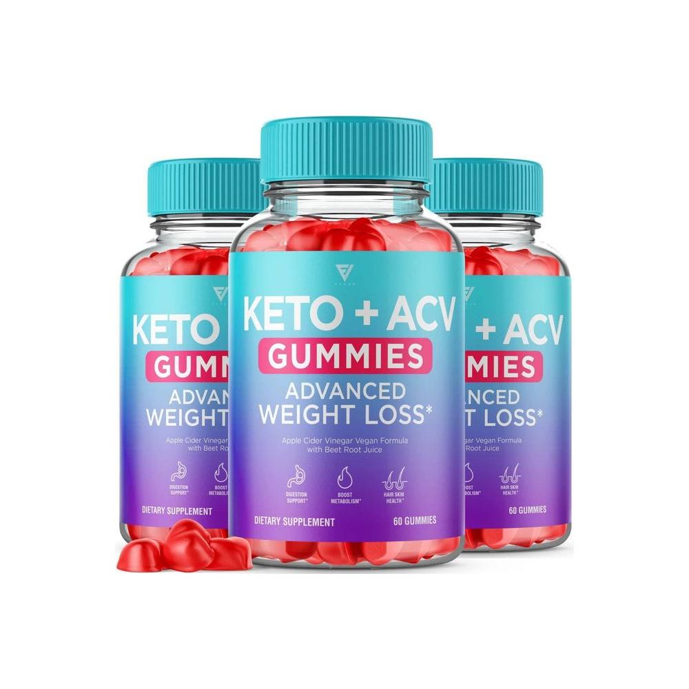 (3 Pack) Keto ACV Gummies Advanced, ACV Keto Gummies Kelly Clarkson Apple Cider Vinegar Supplement Women Men, Keto + ACV Detox Cleanse (180 Gummies) - Whlsome - Detox & Cleanse