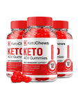 (3 Pack) Keto Chews ACV Gummies - Official - Keto Chews ACV Advanced Formula Plus Apple Cider Vinegar Dietary Supplement B12 Beet Root Juice Men Women (180 Gummies) - Whlsome - Detox & Cleanse