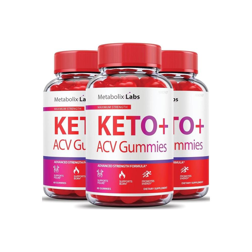 (3 Pack) Metabolix Labs Keto Acv Gummies, Metabolics Labs Keto Gummies - Whlsome - Detox &amp; Cleanse