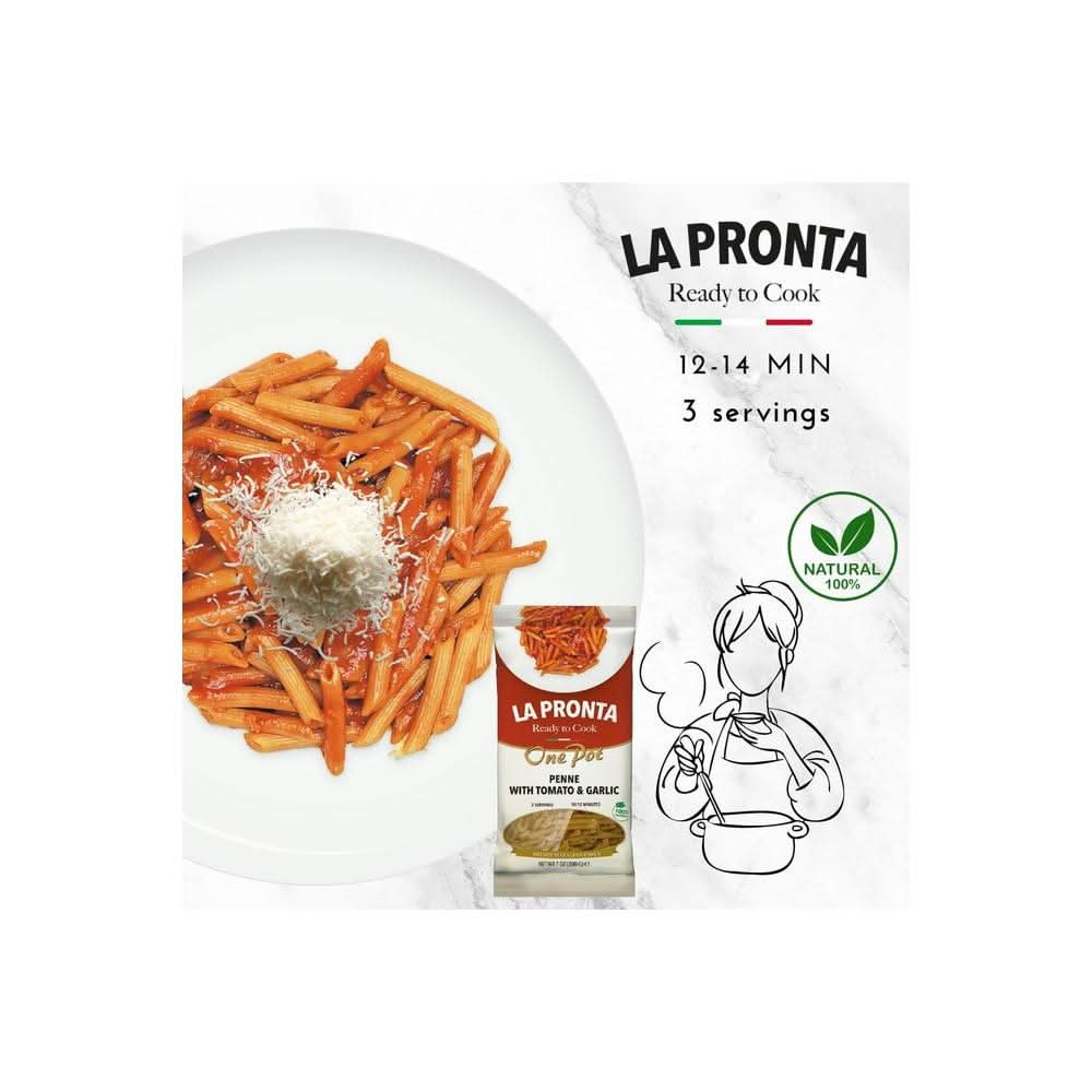 3 Pack of Pasta Quick Meal Orecchiette with Broccoli 1214 min Three Dishes Quick Meals made in Italy quick meals La Pronta - Whlsome - Noodles