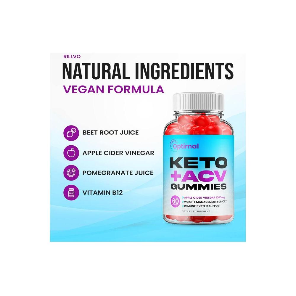 (3 Pack) Optimal Keto ACV Gummies Optimal ACV + Keto Advanced Keto Formula Plus Apple Cider Vinegar Keto Gummies Dietary Supplement B12 Beet Root Juice Men Women (180 Gummies) - Whlsome - Detox &amp; Cleanse