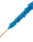 Frozen Ice Rock Candy Sticks  18 Individually Wrapped Rock Candy on a Stick 3 Wands