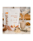 310 Nutrition All In One Meal Replacement Shake Fiber Rich Vegan Superfood Blend Natural Sweeteners Low Carb Shake Keto Paleo Friendly Gluten Free 26 Essential Vitamins Minerals Horchata 14 Servings - Whlsome - Nutrional Shakes