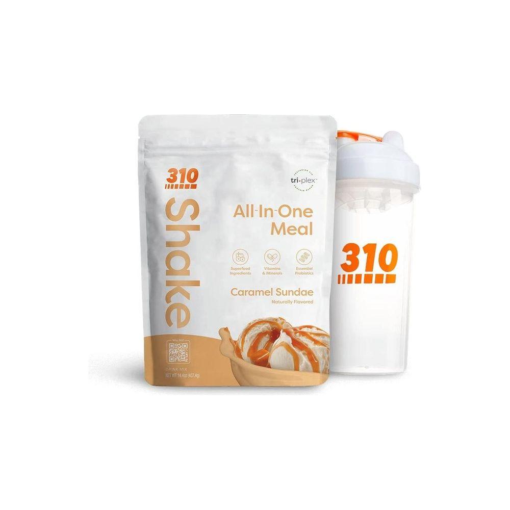 310 Nutrition – All - In - One Meal Replacement Shake with Shaker Cup 14 Servings - Whlsome - Nutritional Shakes