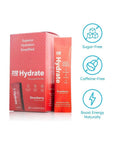 310 Nutrition Hydration Electrolyte - Hydration Minerals and Electrolytes Powder Packets | Electrolyte Supplement Drink Mix | Sugar Free | Includes 30 Individual Servings (Strawberry) - Whlsome - Electrolytes