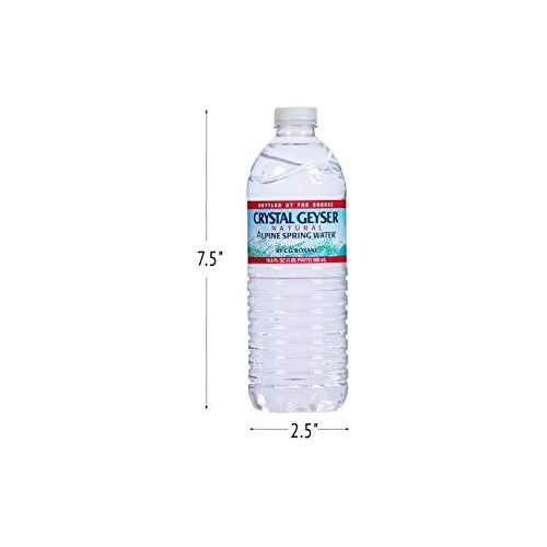 Alpine Spring Water169 Fl Oz Pack of 35Bottled at the Source 075140350018