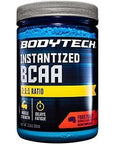 BODYTECH BCAA (Branched Chain Amino Acid) Fruit Punch - 11.5 Ounce Powder