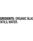 Westbrae Natural Organic Black Lentils No Salt Added 15 Ounce Pack of 12