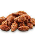 Magic Bavarian Cinnamon Roasted Almonds 10 oz  Sweet GlutenFree Vegan Nuts Made in the USA