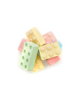 Yupik Pressed Candy Bloxs 22 lb Assorted Fruit Flavors Edible Building Blocks Stackable Brick Shaped Candy Fun Snack