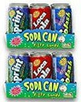 Soda Cans Fizzy Candy SixPacks  2 of the SixPacks