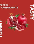 FZYEZY Freeze Dried Pomegranate Kernels Fruit for Kids and Adults | Camping Vegan snacks dried Healthy Survival Fruit Snack|Ready to Eat| Travel Friendly |Pantry groceries dehydrated fruit|50 gm