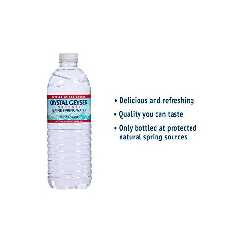 Alpine Spring Water169 Fl Oz Pack of 35Bottled at the Source 075140350018