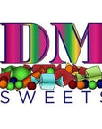 DM Sweets Sugar Free Cinnamon Candy Buttons  1 lb of Individually Wrapped Hard Sucking Candy Red