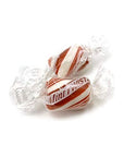 Peppermint Red  White Cylinder Shaped Mint Candy Twists  2 PoundsIndividually Wrapped