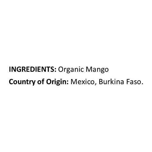 Anna and Sarah Dried Organic Mango No Sugar Added No Preservatives AlNatural Premium Quality in Resealable bag 3 Lbs