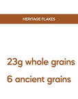 Natures Path Organic Heritage Flakes Cereal 335 Ounce NonGMO 6 Ancient Grains Low Sugar High Fiber 5g Plant Based Protein